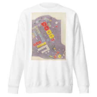 Shin zuan, Pl 5 by Nakayasu Shinzaburō Sweatshirt