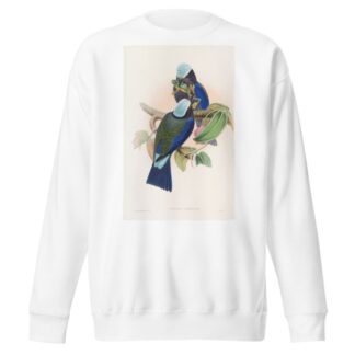 Temminck’s Roller by John Gould Sweatshirt