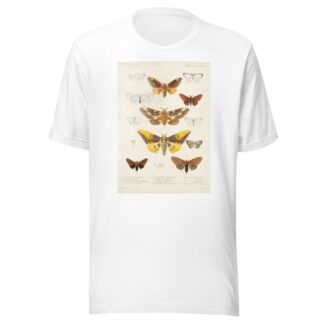 Insecta Lepidoptera-Heterocera Pl 015 by Frederick DuCane Godman T-Shirt