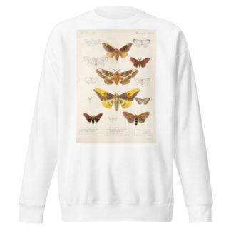 Insecta Lepidoptera-Heterocera Pl 015 by Frederick DuCane Godman Sweatshirt
