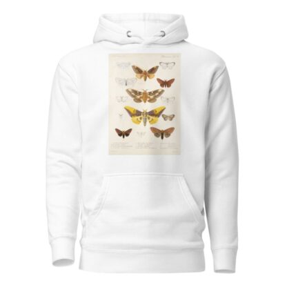 Insecta Lepidoptera-Heterocera Pl 015 by Frederick DuCane Godman Hoodie