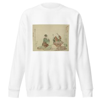 Kasanui by Katsushika Hokusai Sweatshirt