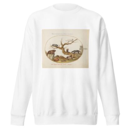 Marmot, Hamsters, Rat, Field Mouse, Shrew, and a Coatimundi by Joris Hoefnagel Sweatshirt
