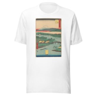 Kawasaki by Andō Hiroshige T-Shirt