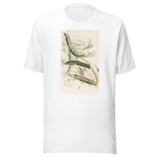 Caterpillar of Metopsilus Tersa, Sphinx Chionanthi, Sphinx Gaurae by James Duncan T-Shirt