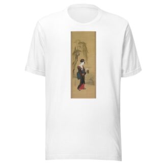 Beauty with Fireflies by Kubo Shunman T-Shirt