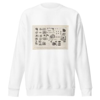 Recherches sur les poissons fossiles Pl.249 by Louis Agassiz Sweatshirt