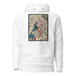 Momijigari by Tsukioka Yoshitoshi Hoodie