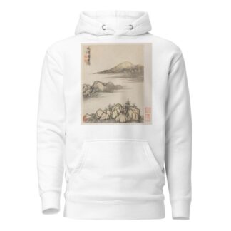 Reminiscences of Qinhuai River pl2 by Shitao Hoodie