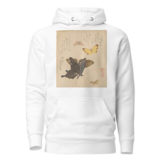 The Painting Manual of Flock of Butterflies by Kubo Shunman Hoodie