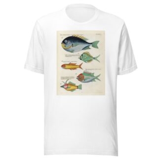 Poissons, ecrevisses et crabes, de diverses couleurs et figures extraordinaires.. Pl.062 by Louis Renard T-Shirt