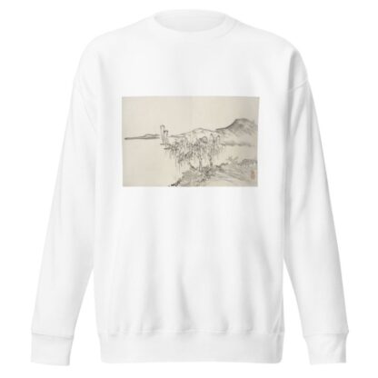 Album of Fifteen Ink Paintings Pl.02 by Hine Taizan Sweatshirt