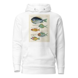Poissons, ecrevisses et crabes, de diverses couleurs et figures extraordinaires.. Pl.062 by Louis Renard Hoodie