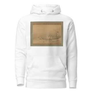 Zhou Maoshu Admiring Lotuses by Kaihō Yūsetsu Hoodie
