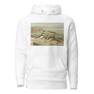 Charadrius dubius Scop by Johann Friedrich Naumann Hoodie