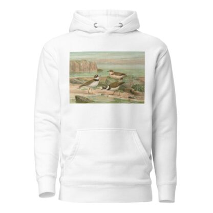 Charadrius dubius Scop by Johann Friedrich Naumann Hoodie