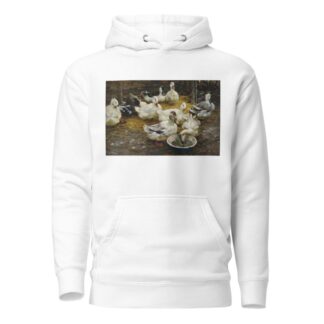Enten im Stroh by Alexander Koester Hoodie