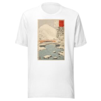 Shinkyō, Sacred Bridge at Nikkō by Kobayashi Kiyochika T-Shirt