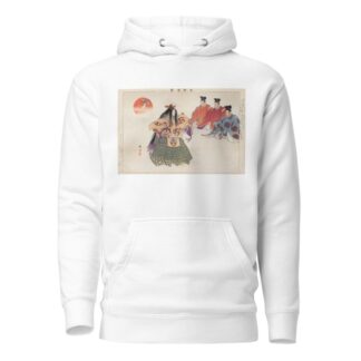 Nōgaku zue, Pl.12 by Kōgyo Tsukioka Hoodie
