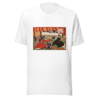 A Messenger from Korea in Audience with Tokugawa Ienobu by Tsukioka Yoshitoshi T-Shirt
