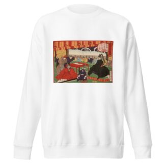 A Messenger from Korea in Audience with Tokugawa Ienobu by Tsukioka Yoshitoshi Sweatshirt