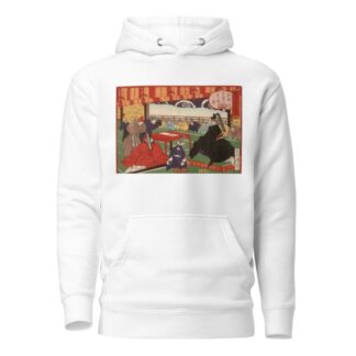 A Messenger from Korea in Audience with Tokugawa Ienobu by Tsukioka Yoshitoshi Hoodie