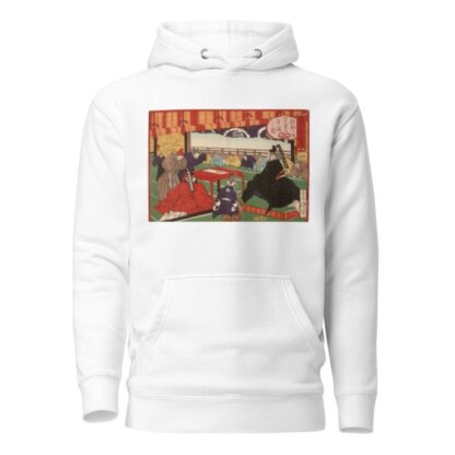A Messenger from Korea in Audience with Tokugawa Ienobu by Tsukioka Yoshitoshi Hoodie