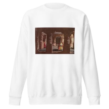 Third cave temple in Ellora by Yoshida Hiroshi Sweatshirt