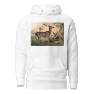 The Rusa Deer by Joseph Wolf Hoodie