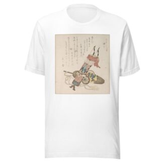 Hama-Yumi and Buriburi-Gitcho, Boy’s Toys, for the New Year Celebration by Kubo Shunman T-Shirt