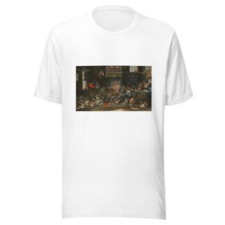 Monkeys in the Kitchen by Circle of Frans Francken the Younger T-Shirt