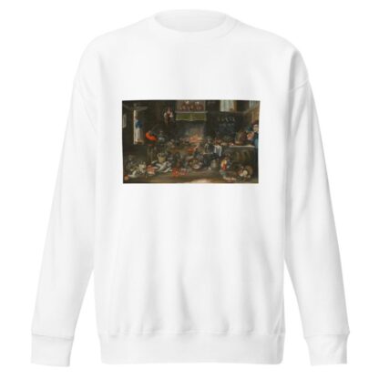 Monkeys in the Kitchen by Circle of Frans Francken the Younger Sweatshirt