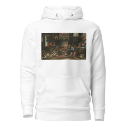 Monkeys in the Kitchen by Circle of Frans Francken the Younger Hoodie