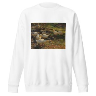 Enten am Brünnele by Alexander Koester Sweatshirt