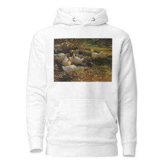 Enten am Brünnele by Alexander Koester Hoodie