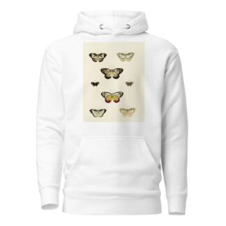 Foreign butterflies occurring in the three continents Asia, Africa and America Pl.126 by Pieter Cramer Hoodie