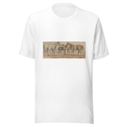Two Mares with their Foals by Sawrey Gilpin T-Shirt