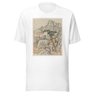 Reminiscences of Qinhuai River pl3 by Shitao T-Shirt