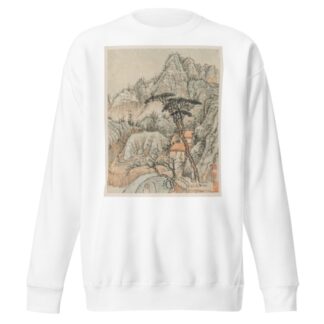 Reminiscences of Qinhuai River pl3 by Shitao Sweatshirt