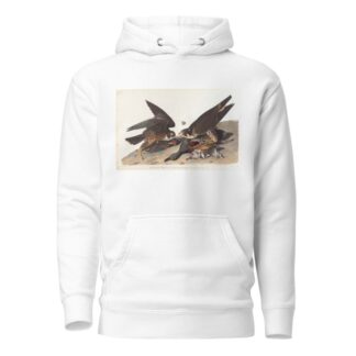 Great-footed hawk by John James Audubon Hoodie