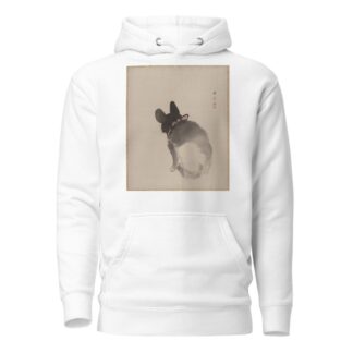 Cat Seen from Behind by Kawabata Gyokushō Hoodie
