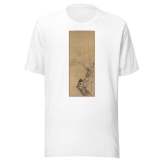 Sparrows on Blossoming Plum; A Sage with Tiger; Chinese Bird on Snow-Laden Branch by Kano Tan’yū T-Shirt