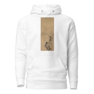Sparrows on Blossoming Plum; A Sage with Tiger; Chinese Bird on Snow-Laden Branch by Kano Tan’yū Hoodie