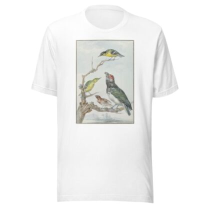 Four Different Birds on a Branch by Aert Schouman T-Shirt