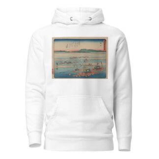 Tokaido gojusantsugi, Pl.24 by Andō Hiroshige Hoodie