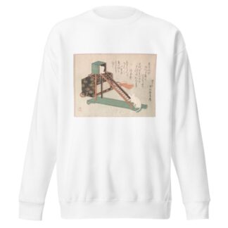 White Mice Playing by Kubo Shunman Sweatshirt