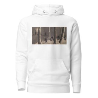 Great Fierce Battle in the Snow near Niuzhuang by Kobayashi Kiyochika Hoodie