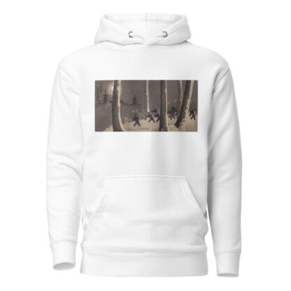 Great Fierce Battle in the Snow near Niuzhuang by Kobayashi Kiyochika Hoodie