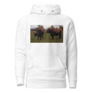 Two Bulls Grazing by Rosa Bonheur Hoodie
