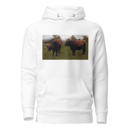 Two Bulls Grazing by Rosa Bonheur Hoodie